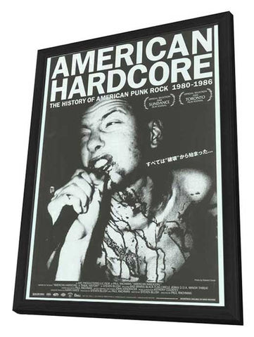 American Hardcore 11 x 17 Movie Poster - Style A - in Deluxe Aluminum Frame