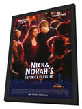 Nick and Norah's Infinite Playlist 11 x 17 Movie Poster - Style A - in Deluxe Aluminum Frame