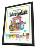 Aristocats 11 x 17 Movie Poster - Style A - in Deluxe Aluminum Frame