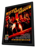 Never Back Down 11 x 17 Movie Poster - Style B - in Deluxe Aluminum Frame