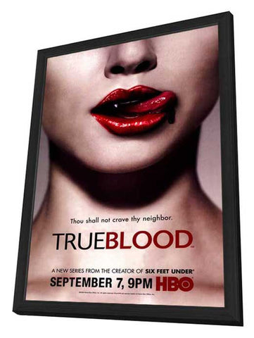 True Blood (TV) Season 1 11 x 17 TV Poster - Style A - in Deluxe Aluminum Frame