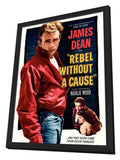 Rebel Without a Cause 11 x 17 Movie Poster - Style J - in Deluxe Wood Frame