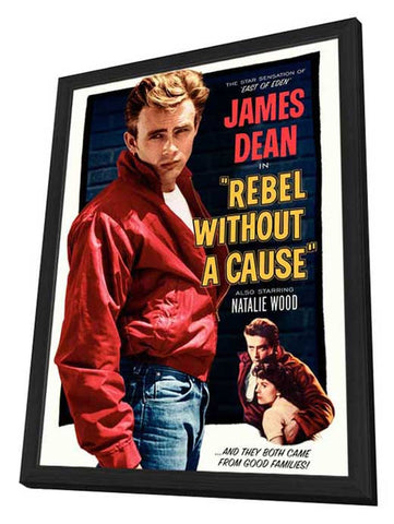 Rebel Without a Cause 11 x 17 Movie Poster - Style J - in Deluxe Wood Frame