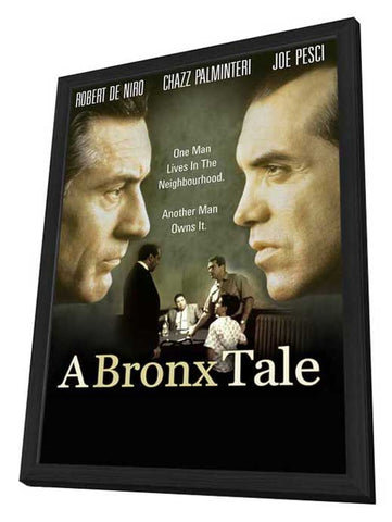 A Bronx Tale 11 x 17 Movie Poster - Style B - in Deluxe Aluminum Frame