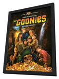 The Goonies 11 x 17 Movie Poster - Style D - in Deluxe Aluminum Frame