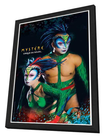 Cirque du Soleil - Mystere™ 11 x 17 Poster - The Green Lizards - in Deluxe Aluminum Frame