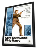 Dirty Harry 11 x 17 Movie Poster - Style I - in Deluxe Aluminum Frame