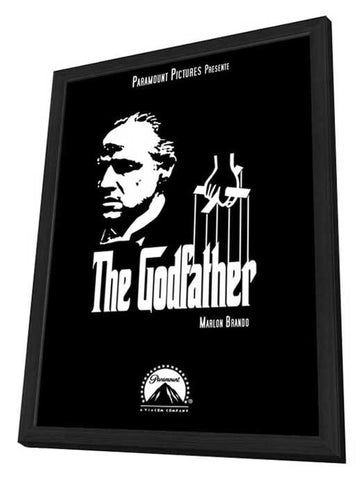 The Godfather 11 x 17 Movie Poster - Style U - in Deluxe Aluminum Frame