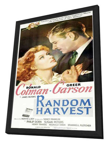 Random Harvest 11 x 17 Movie Poster - Style C - in Deluxe Aluminum Frame