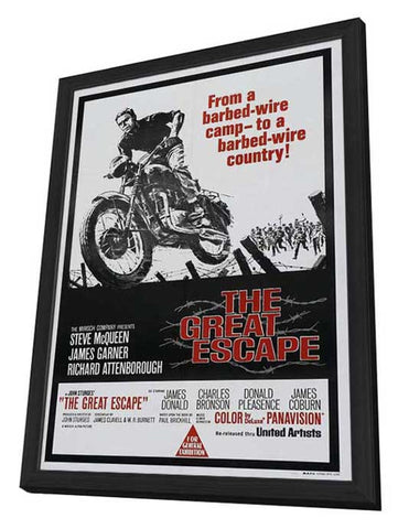 The Great Escape 11 x 17 Movie Poster - Australian Style A - in Deluxe Aluminum Frame
