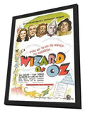 The Wizard of Oz 11 x 17 Movie Poster - UK Style A - in Deluxe Aluminum Frame