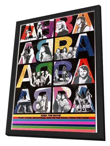 Abba: The Movie 11 x 17 Movie Poster - German Style D - in Deluxe Aluminum Frame