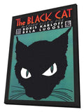 The Black Cat 11 x 17 Movie Poster - Style D - in Deluxe Wood Frame