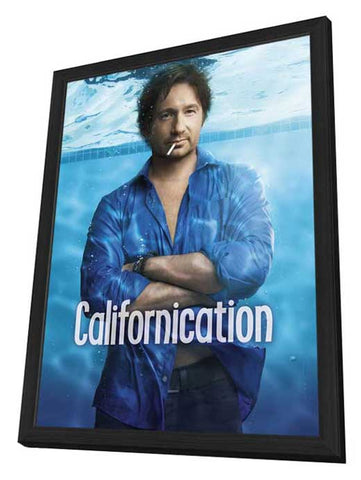 Californication (TV) 11 x 17 TV Poster - Style B - in Deluxe Aluminum Frame