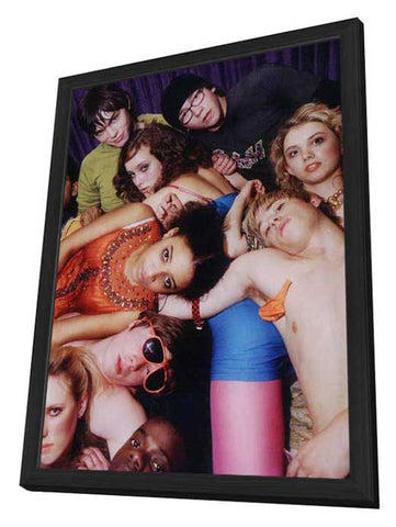 Skins (TV) 11 x 17 TV Poster - UK Style I - in Deluxe Aluminum Frame