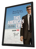 This American Life (TV) 11 x 17 TV Poster - Style C - in Deluxe Aluminum Frame