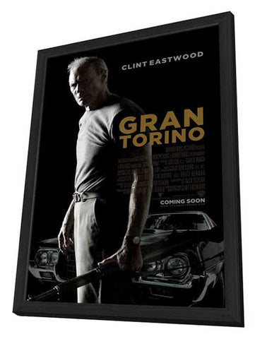 Gran Torino 11 x 17 Movie Poster - Style A - in Deluxe Aluminum Frame