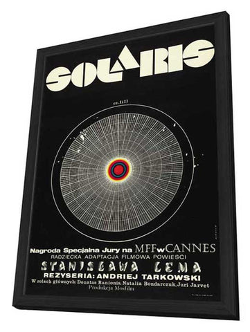 Solaris 11 x 17 Movie Poster - Polish Style A - in Deluxe Aluminum Frame
