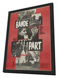Band of Outsiders 11 x 17 Movie Poster - French Style A - in Deluxe Aluminum Frame