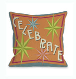 Celebrate Bright Stars Throw Pillow by Kate Ward Thacker