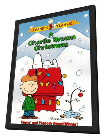 A Charlie Brown Christmas 11 x 17 Movie Poster - Style A - in Deluxe Aluminum Frame