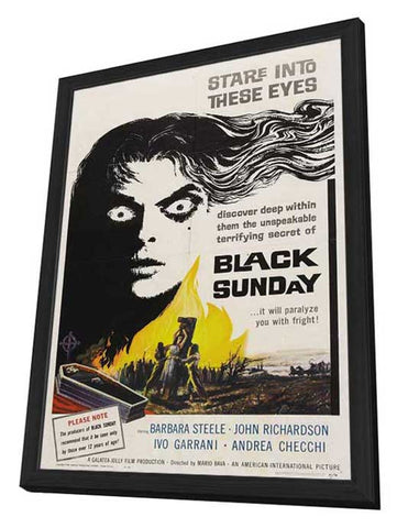 Black Sunday 11 x 17 Movie Poster - Style A - in Deluxe Aluminum Frame