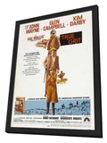 True Grit 11 x 17 Movie Poster - Style B - in Deluxe Aluminum Frame