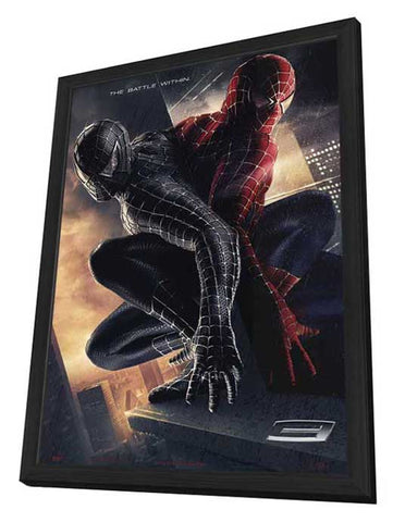 Spider-Man 3 11 x 17 Movie Poster - Style J - in Deluxe Aluminum Frame