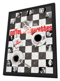 Coffee and Cigarettes 11 x 17 Movie Poster - Style B - in Deluxe Aluminum Frame