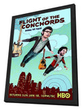 The Flight of the Conchords 11 x 17 Movie Poster - Style D - in Deluxe Aluminum Frame