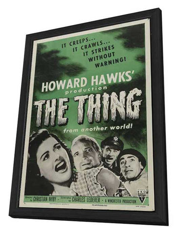 The Thing from Another World 11 x 17 Movie Poster - Style C - in Deluxe Aluminum Frame