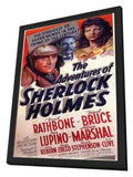 The Adventures of Sherlock Holmes 11 x 17 Movie Poster - Style C - in Deluxe Aluminum Frame