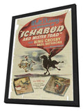 The Adventures of Ichabod and Mr. Toad 11 x 17 Movie Poster - Style A - in Deluxe Aluminum Frame