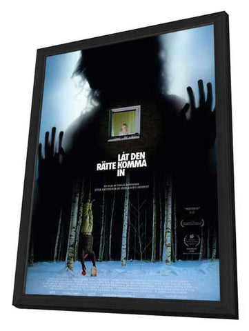 Let the Right One In 11 x 17 Movie Poster - Swedish Style A - in Deluxe Wood Frame