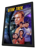 Star Trek (TV) 11 x 17 TV Poster - Style G - in Deluxe Aluminum Frame