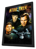 Star Trek (TV) 11 x 17 TV Poster - Style K - in Deluxe Aluminum Frame