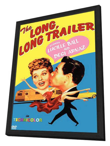 The Long Long Trailer 11 x 17 Movie Poster - Style A - in Deluxe Aluminum Frame