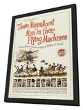 Those Magnificent Men in Their Flying Machines 11 x 17 Movie Poster - Style A - in Deluxe Aluminum Frame