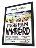 Amarcord 11 x 17 Movie Poster - Style E - in Deluxe Aluminum Frame