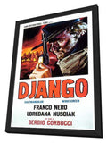 Django 11 x 17 Movie Poster - Italian Style A - in Deluxe Wood Frame