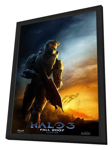 Halo 3 11 x 17 Movie Poster - Style B - in Deluxe Aluminum Frame