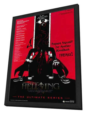 Hellsing Ultimate OVA Series (TV) 11 x 17 TV Poster - Style A - in Deluxe Aluminum Frame