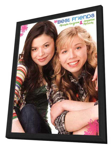 iCarly (TV) 11 x 17 TV Poster - Style B - in Deluxe Aluminum Frame