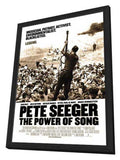 Pete Seeger: The Power of Song 11 x 17 Movie Poster - Style A - in Deluxe Aluminum Frame