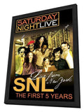 Live from New York: The First 5 Years of Saturday Night Live 11 x 17 Movie Poster - Style A - in Deluxe Aluminum Frame