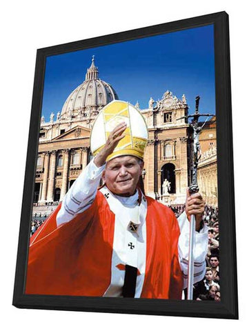 Pope John Paul II: Builder of Bridges 11 x 17 Movie Poster - Style A - in Deluxe Aluminum Frame