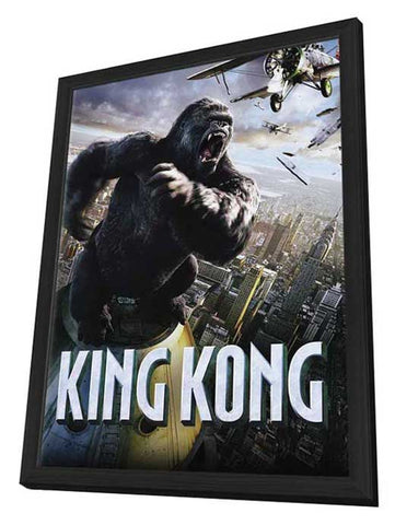 King Kong 11 x 17 Poster - Style AL - in Deluxe Aluminum Frame