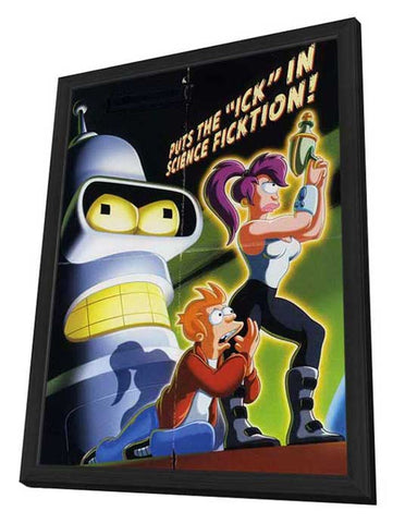 Futurama: The Beast with a Billion Backs 11 x 17 Movie Poster - Style F - in Deluxe Aluminum Frame