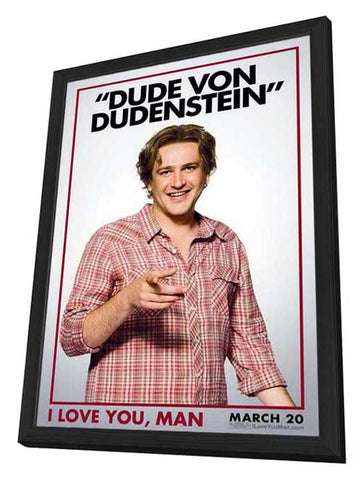 I Love You, Man 11 x 17 Movie Poster - Style F - in Deluxe Aluminum Frame