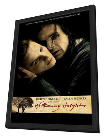 Emily Brontë's Wuthering Heights 11 x 17 Movie Poster - UK Style A - in Deluxe Aluminum Frame